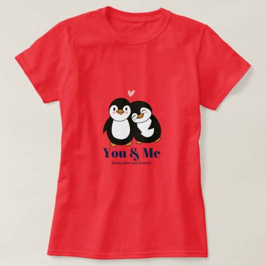 You & Me Tシャツ (デザイン正面)