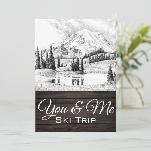 You & Me Winterscape 招待状 (スタンド正面)