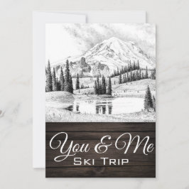 You & Me Winterscape 招待状