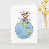 "You mean the world to me" Global Mouse カード (黄色い花)