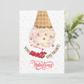 You Melt My Heart Valentine's Day Card シーズンカード (スタンド正面)