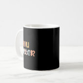 You Mental Health認識度病の不安 コーヒーマグカップ (正面左)