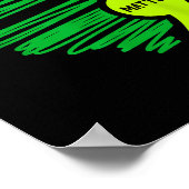 You Mental Health Awareness Green Suicide Preventi ポスター (角)