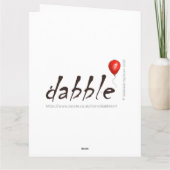 You Moove Me - Valentines Day Card カード (裏面)