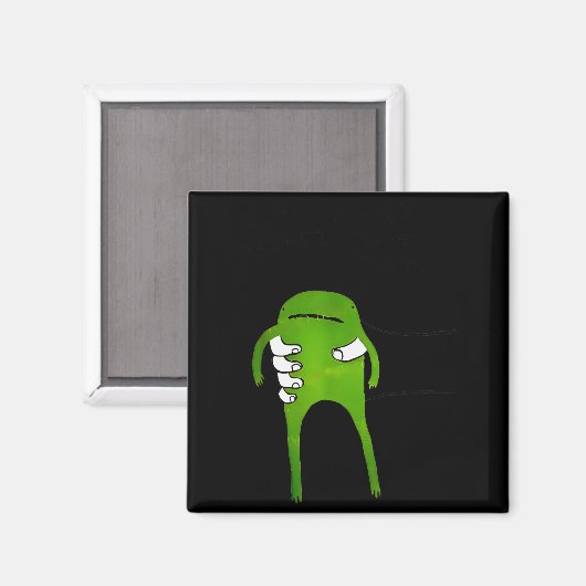 You Must Accept The Frog Funny Meme  マグネット (正面/裏面)