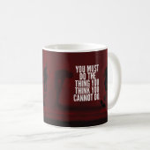 You Must Do -トレーニング やる気を起こさせる コーヒーマグカップ (正面右)