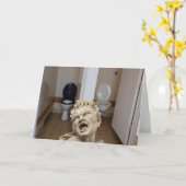 You must eat more fibre. カード (黄色い花)