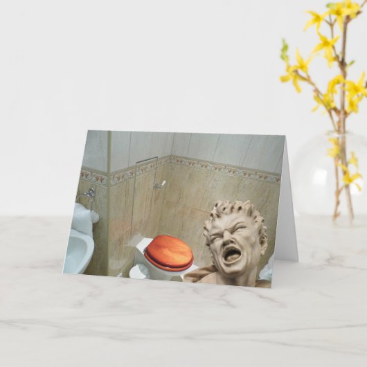 You must eat more fibre. カード (黄色い花)