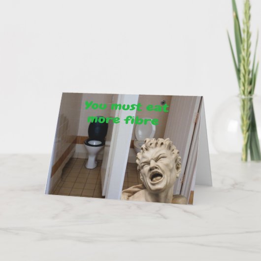 You must eat more fibre. カード (正面)