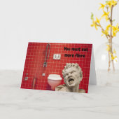 You must eat more fibre. カード (黄色い花)