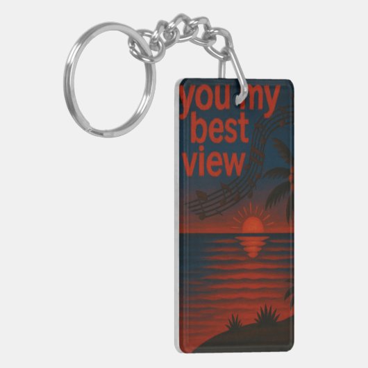 You my best view Keychain キーホルダー (正面左)
