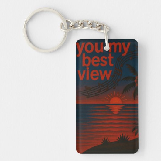 You my best view Keychain キーホルダー (正面)