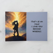 YOU n ME ANNIVERSARY CARD サンキューカード (内部)