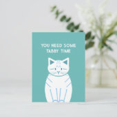 You Need Some Tabby Time ポストカード (スタンド正面)