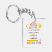 You Noticed Teacher SEN teacher special need キーホルダー (正面左)