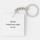 You Noticed Teacher SEN teacher special need キーホルダー (裏面)