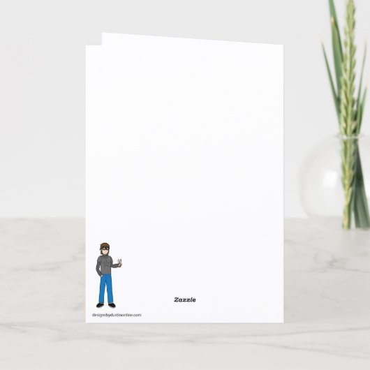 You OCTOPI my thoughts カード (裏面)