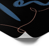 You Only Fail When You Stop Trying Retro ポスター (角)