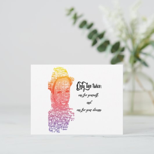 You only live twice postcard ポストカード (スタンド正面)