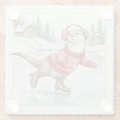 You Otter Be Skating, Glass Coaster ガラスコースター (裏面)