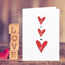 You Plus Meバレンタインデーまたは任意の大事な行事カード シーズンカード