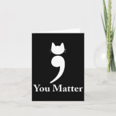 You Problem猫自殺防止認識度Be St カード (正面)