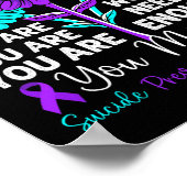 You Problem自殺防止認識度 前向き ポスター (角)