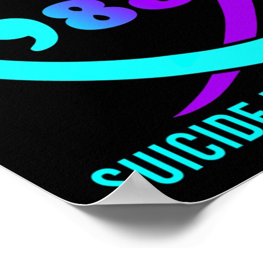 You Problem 988自殺防止認識度 ポスター (角)