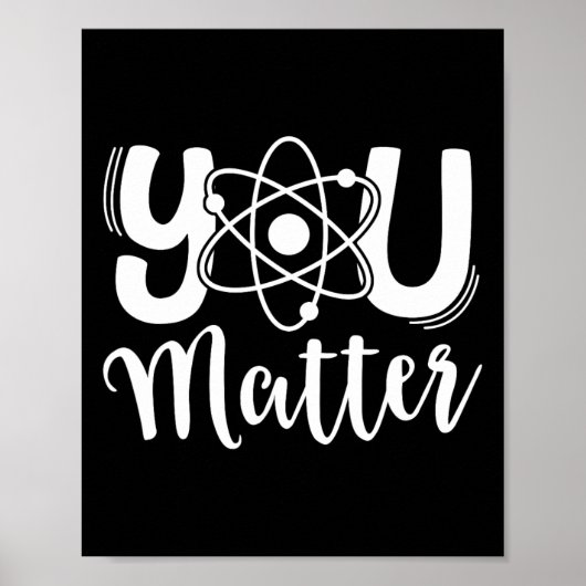You Problem Science Teacher Chemistry Biology Kind ポスター (正面)