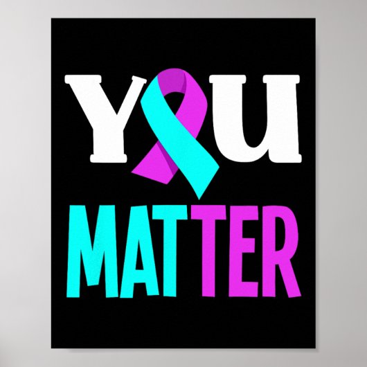 You Problem Support自殺防止認識度 ポスター (正面)