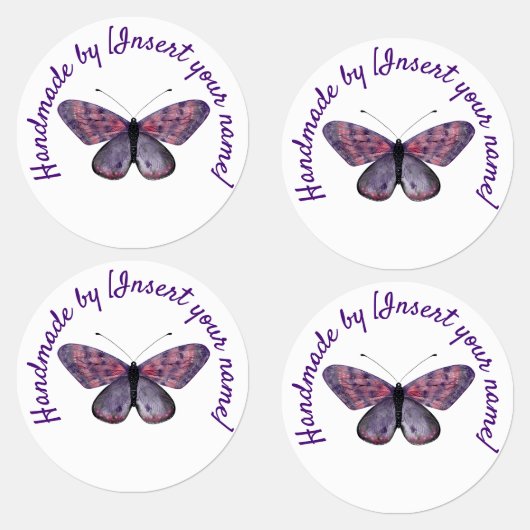 You Purple Butterflyによる手作り ラベル (グループ)