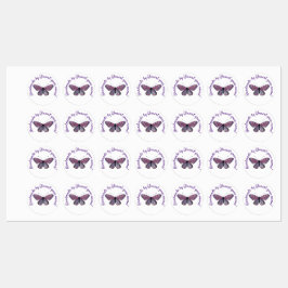 You Purple Butterflyによる手作り ラベル