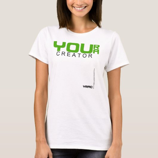 YOU R A CREATOR RediesプレミアムTシャツ Tシャツ (正面)