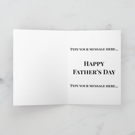 You Raised a Genius Father's Day | Funny カード (内部)