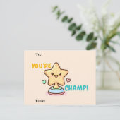 You’re a Champ Classroom Valentine Card シーズンポストカード (スタンド正面)