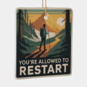 You’re Allowed To Restart セラミックオーナメント (右)