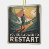You’re Allowed To Restart セラミックオーナメント (左)