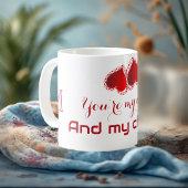 You’re my calm and my chaos Sweetheart Monogram  コーヒーマグカップ