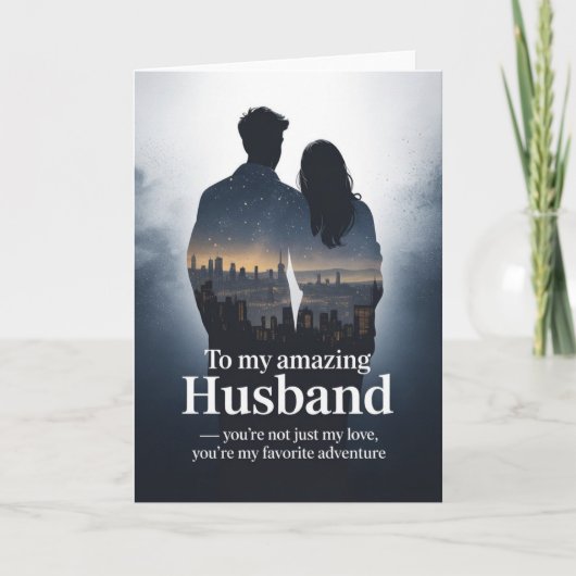 You’re My Favorite Adventure – Elegant Birthday De カード (正面)