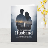 You’re My Favorite Adventure – Elegant Birthday De カード (黄色い花)