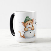 You’re My Snow-Mate Cat Mug モーフィングマグカップ (正面左)