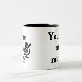 You’re on mute” Corporate Training Fail Mug ツートーンマグカップ (中央)