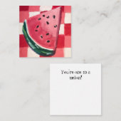 You’re One in a Melon ノートカード (正面/裏面)