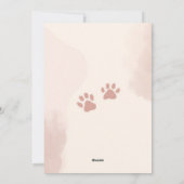 You’re Purr-fect for Me Cat Valentine Flat Card シーズンカード (裏面)