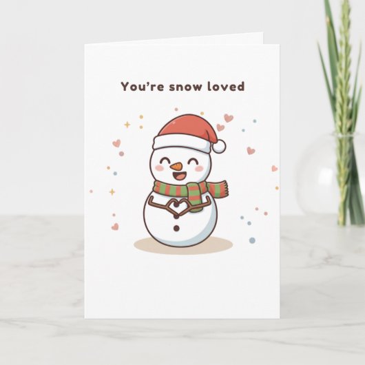 You’re Snow Loved Cute Puchi Dōshi Card カード (正面)