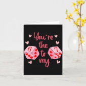 You’re The 6 To My 7 Funny Valentine’s Day 67 Meme カード (黄色い花)