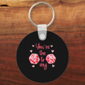 You’re The 6 To My 7 Funny Valentine’s Day 67 Meme キーホルダー (正面)