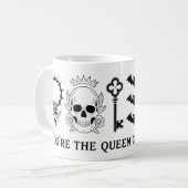 You’re the Queen of My Crypt Mug | Gothic Romance コーヒーマグカップ (正面左)