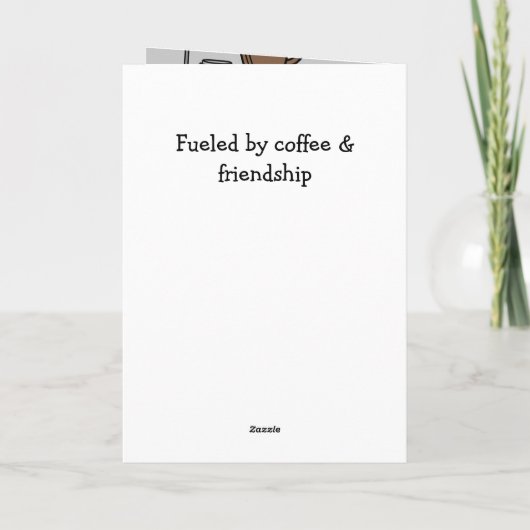 You’re the Reason I Survive Mondays – Funny Office カード (裏面)