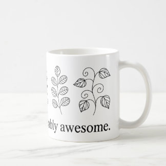 You’re Unbe-leaf-ably Awesome Mug | Funny Plant  コーヒーマグカップ